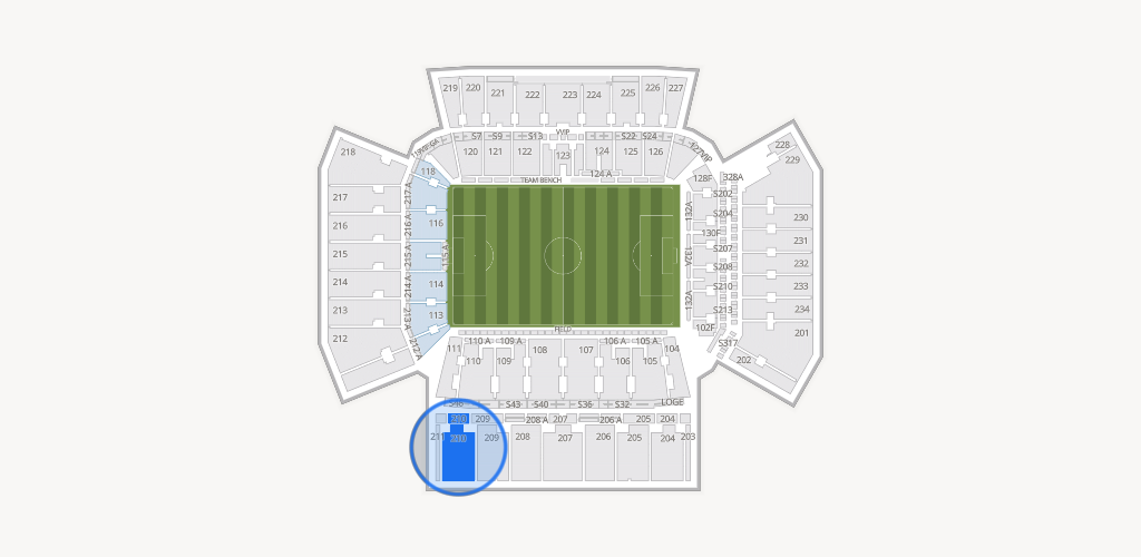 BMO Field Seating Chart