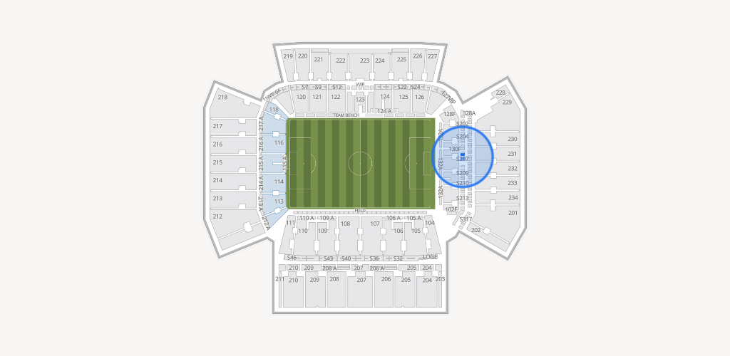 BMO Field Seating Chart