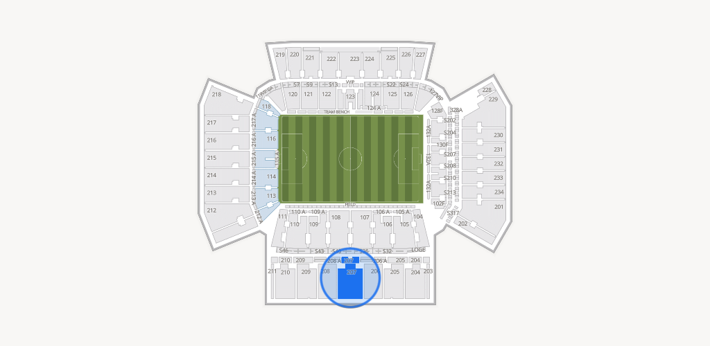 BMO Field Seating Chart