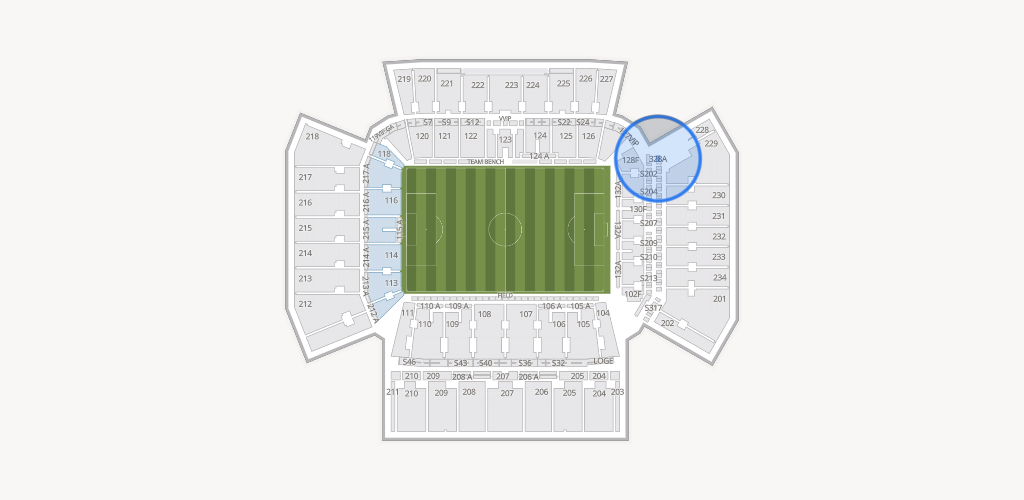 BMO Field Seating Chart