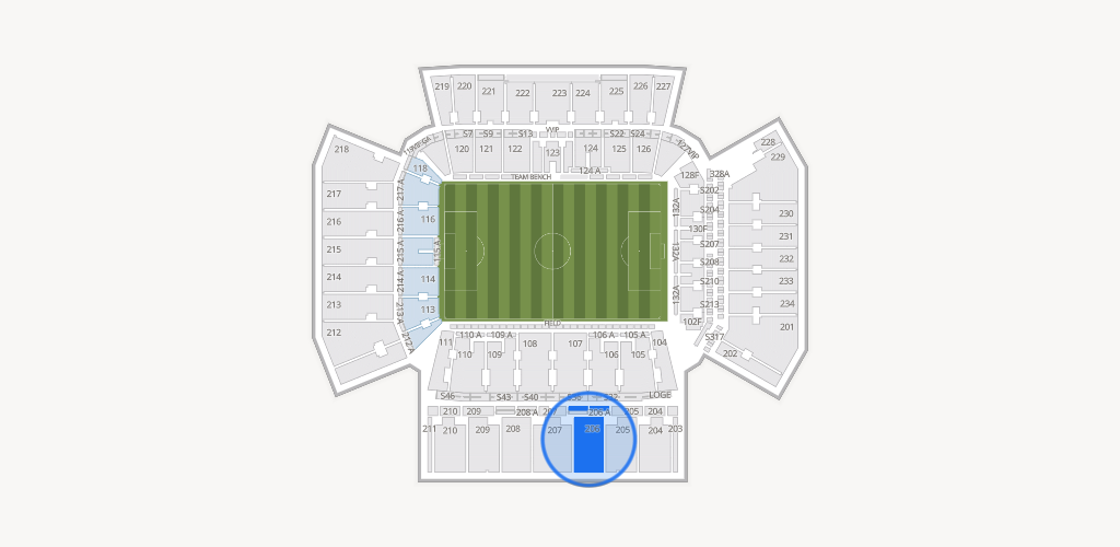 BMO Field Seating Chart