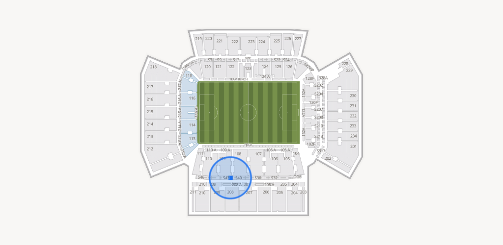 BMO Field Seating Chart