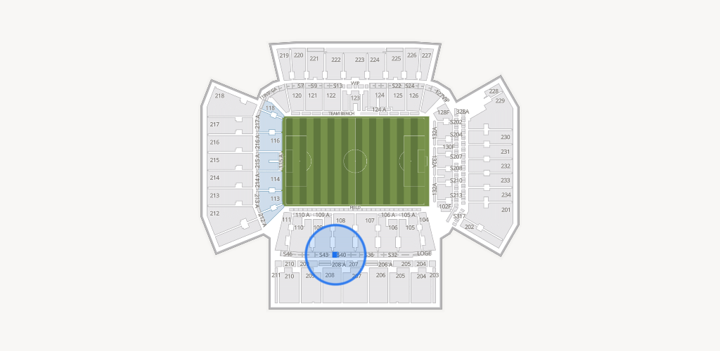 BMO Field Seating Chart