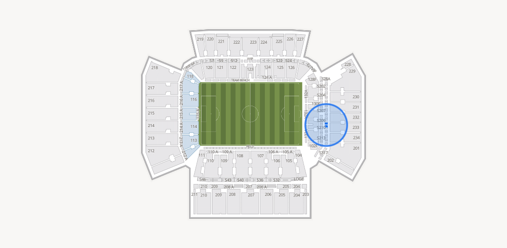 BMO Field Seating Chart