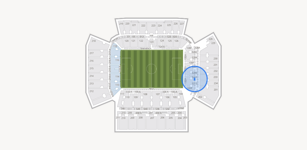 BMO Field Seating Chart