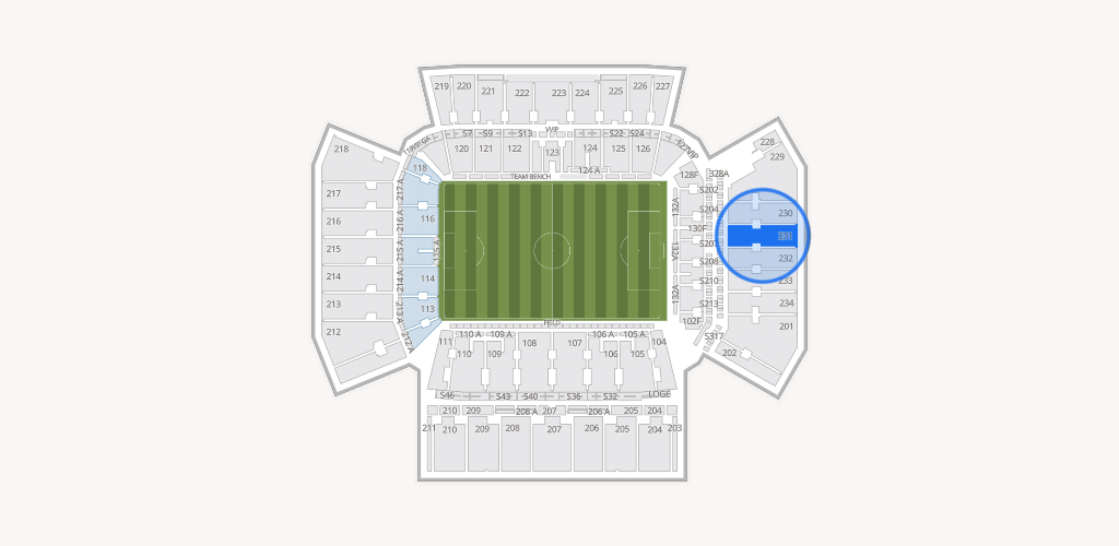 BMO Field Seating Chart