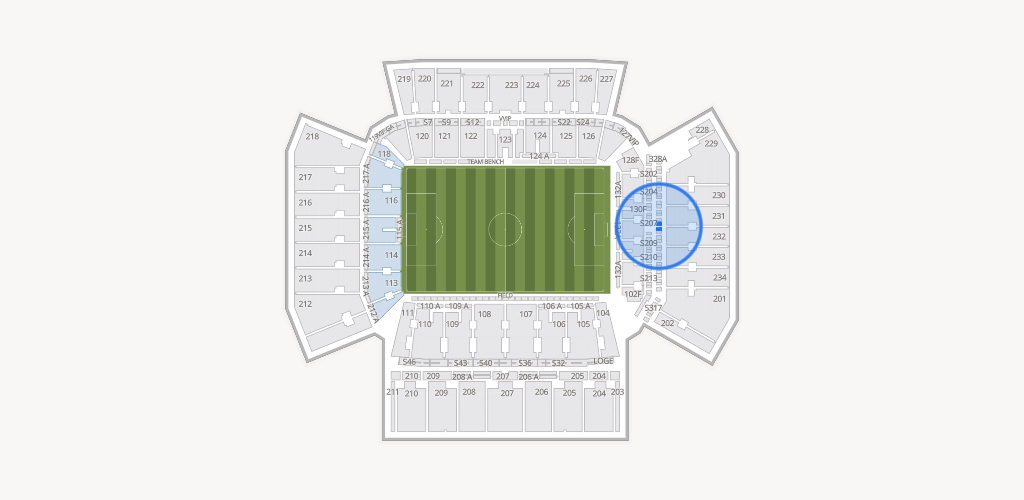 BMO Field Seating Chart
