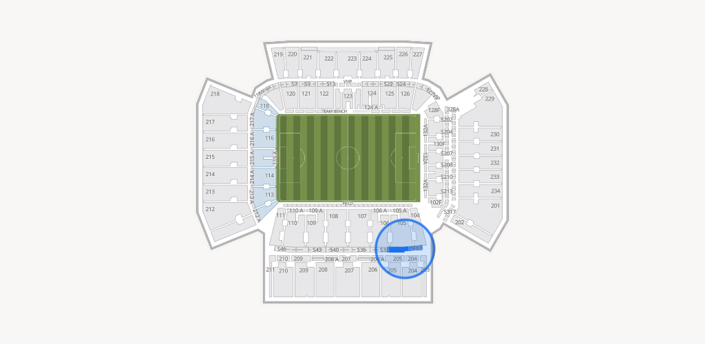BMO Field Seating Chart