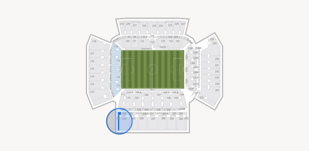 BMO Field Seating Chart