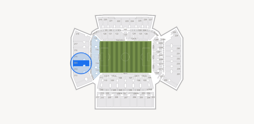 BMO Field Seating Chart