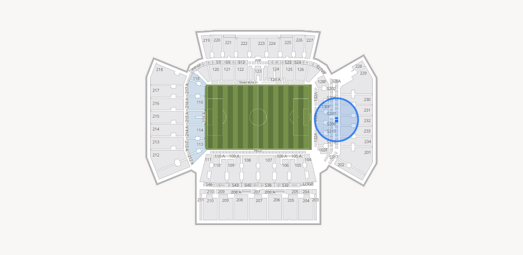 BMO Field Seating Chart