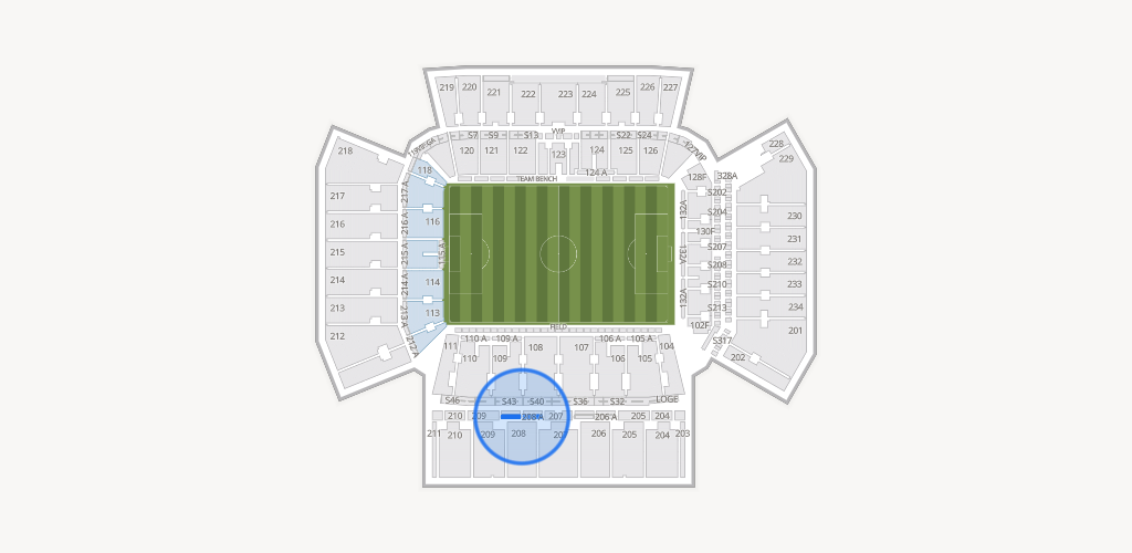 BMO Field Seating Chart
