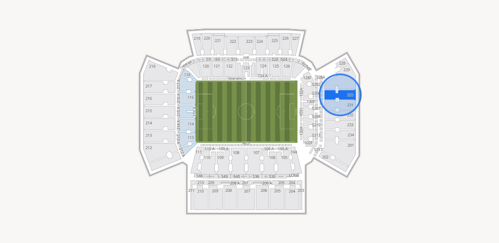 BMO Field Seating Chart
