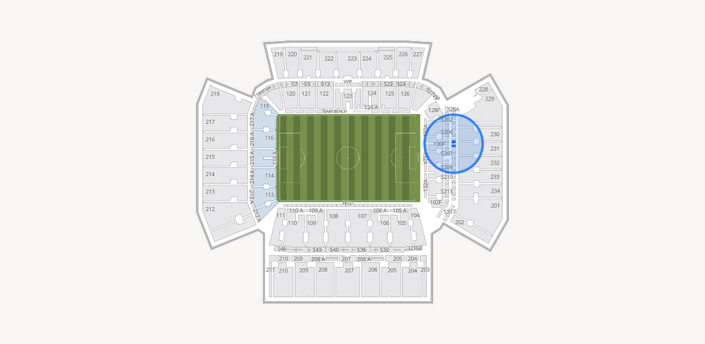 BMO Field Seating Chart