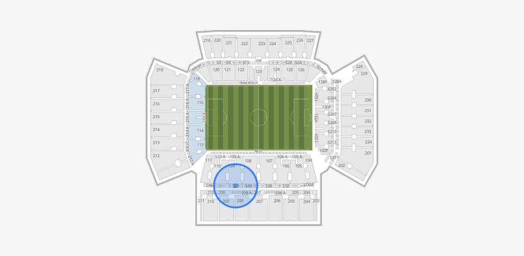 BMO Field Seating Chart