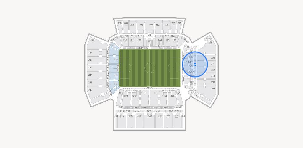 BMO Field Seating Chart