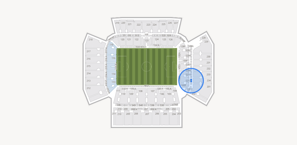 BMO Field Seating Chart