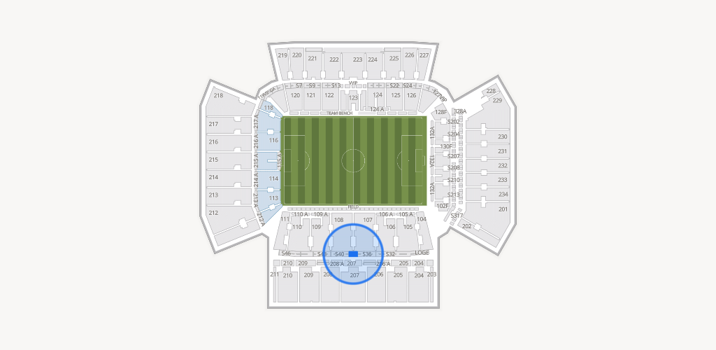 BMO Field Seating Chart