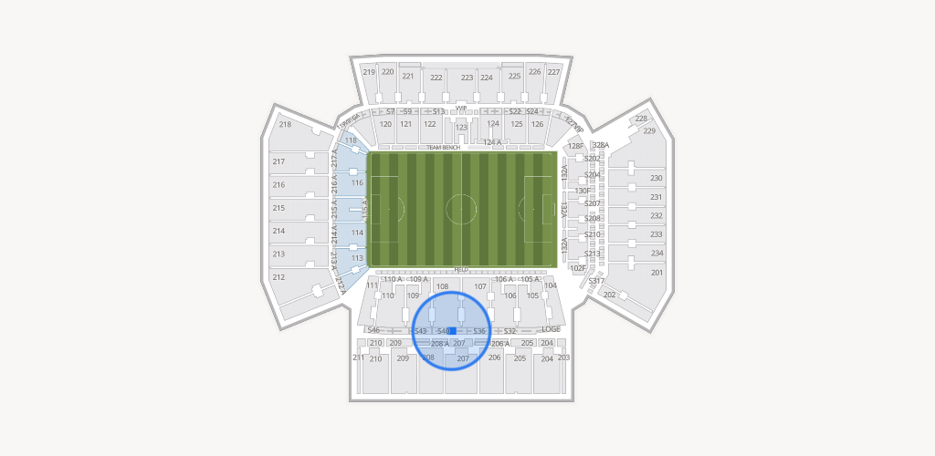 BMO Field Seating Chart