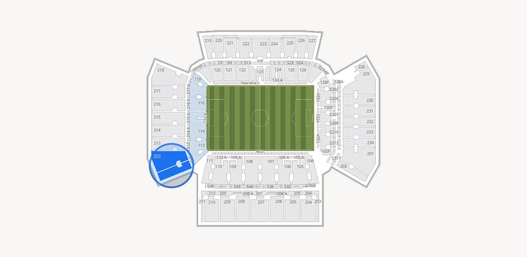 BMO Field Seating Chart