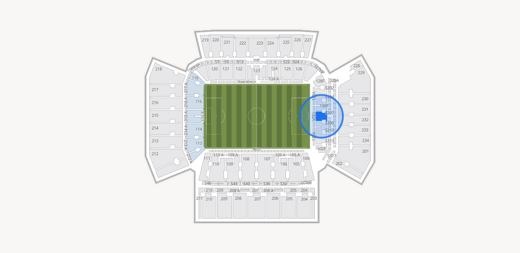 BMO Field Seating Chart