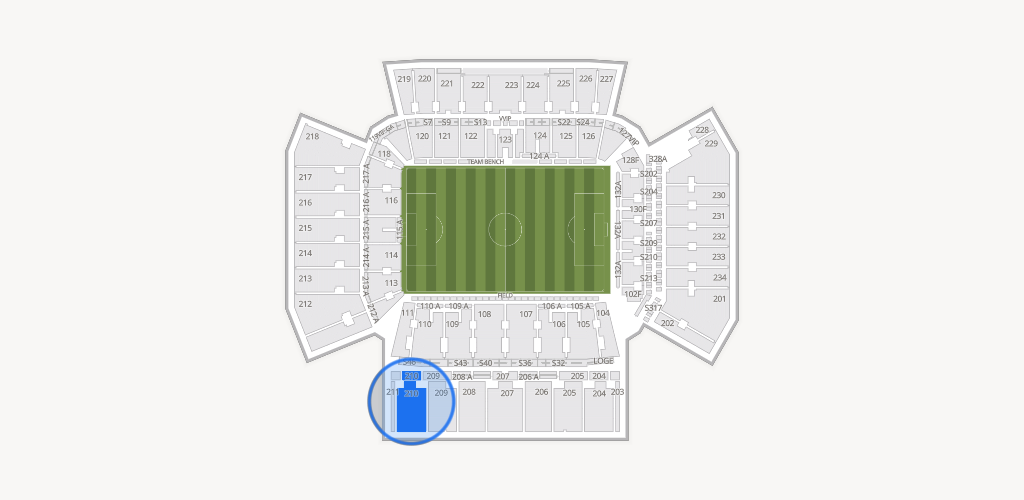 BMO Field Seating Chart