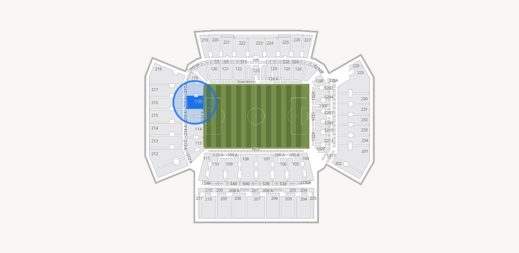 BMO Field Seating Chart