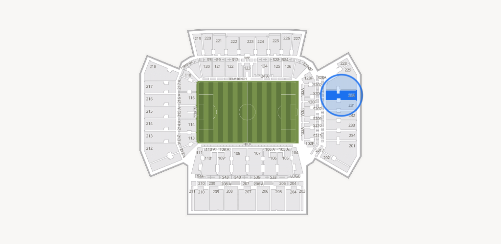 BMO Field Seating Chart
