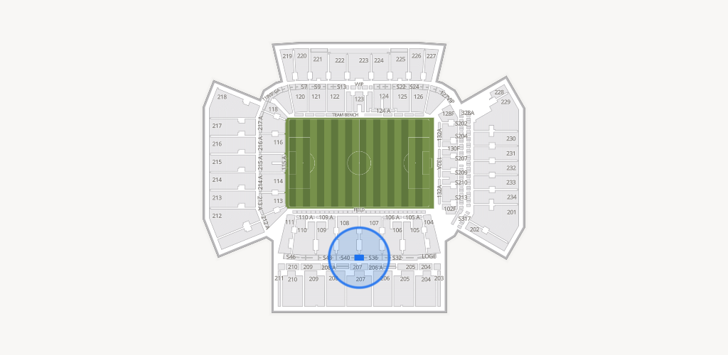 BMO Field Seating Chart