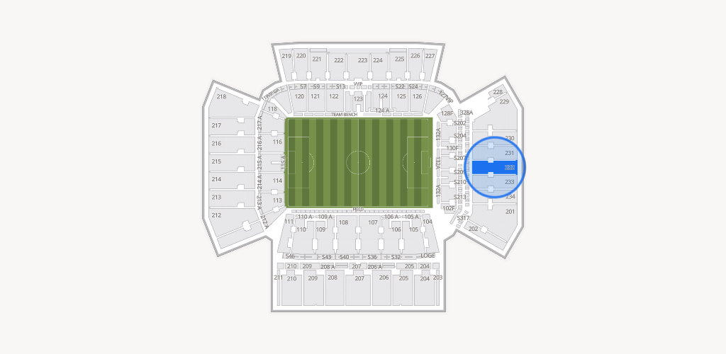 BMO Field Seating Chart
