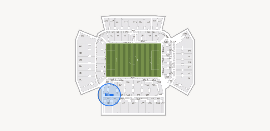BMO Field Seating Chart