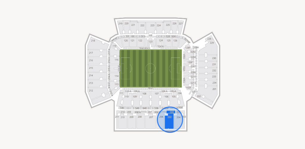 BMO Field Seating Chart