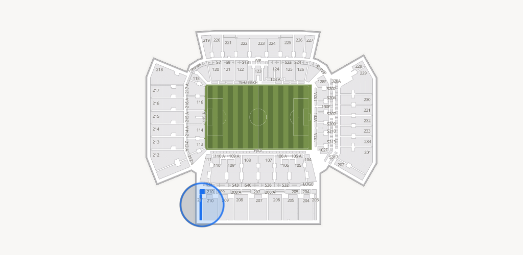 BMO Field Seating Chart