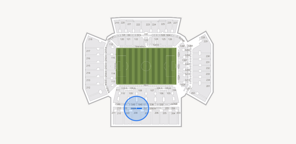 BMO Field Seating Chart