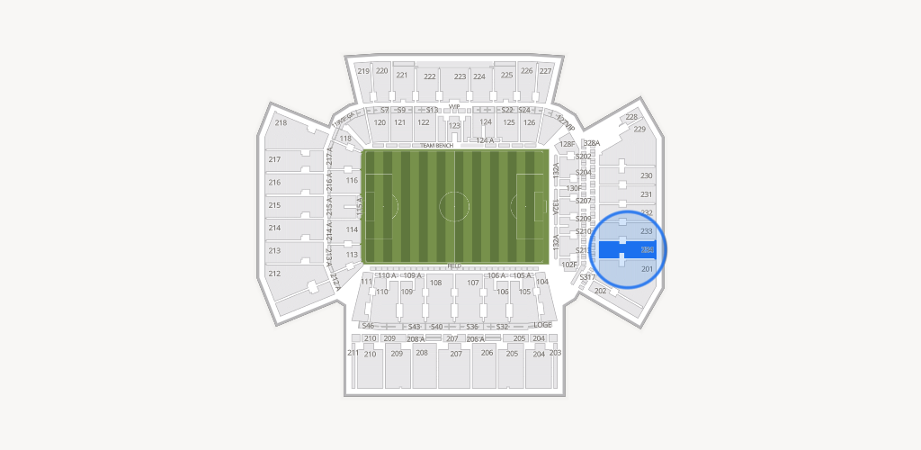 BMO Field Seating Chart