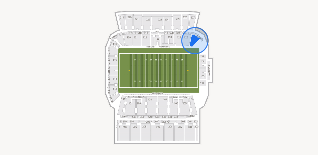 BMO Field Seating Chart