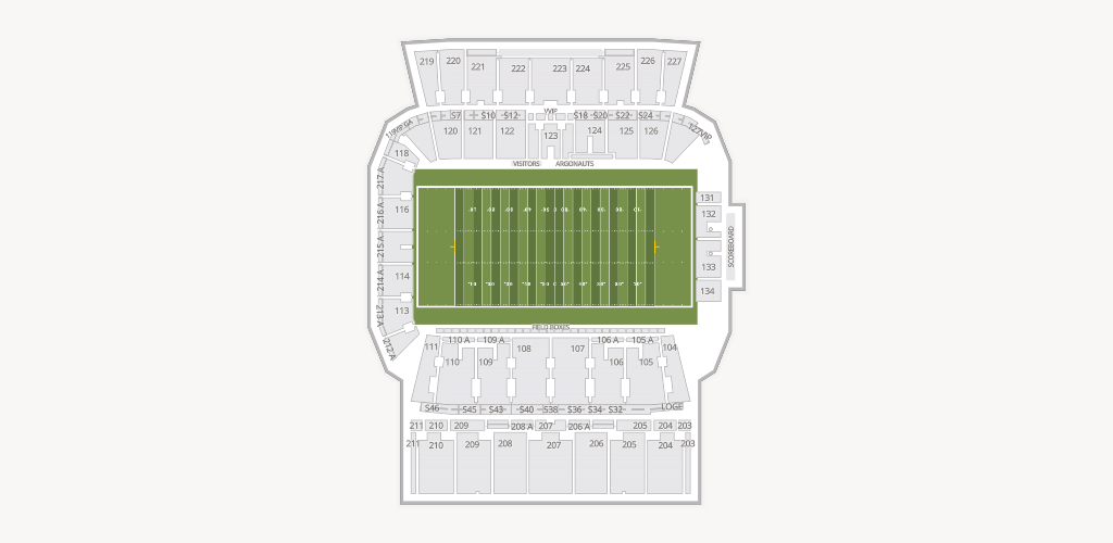 BMO Field Seating Chart