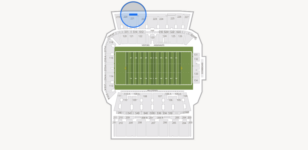 BMO Field Seating Chart