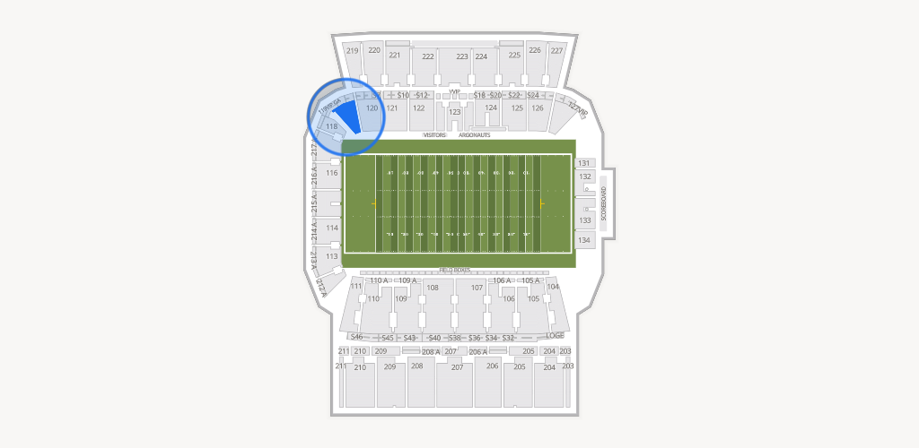 BMO Field Seating Chart