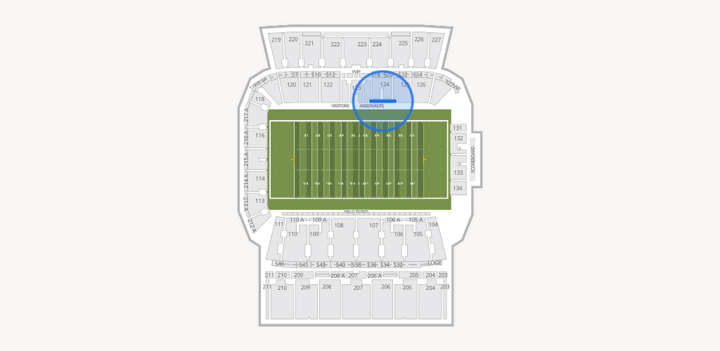BMO Field Seating Chart