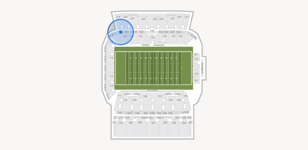BMO Field Seating Chart