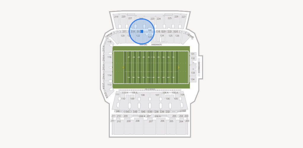 BMO Field Seating Chart
