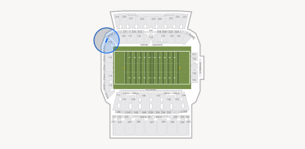BMO Field Seating Chart