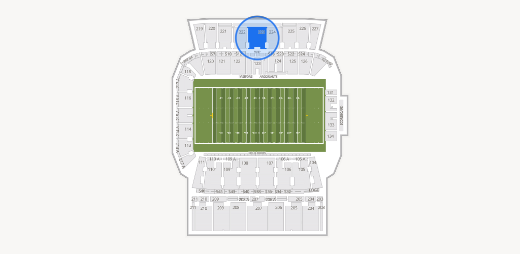 BMO Field Seating Chart