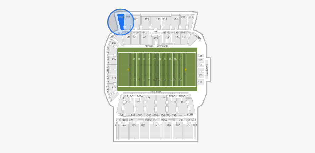 BMO Field Seating Chart