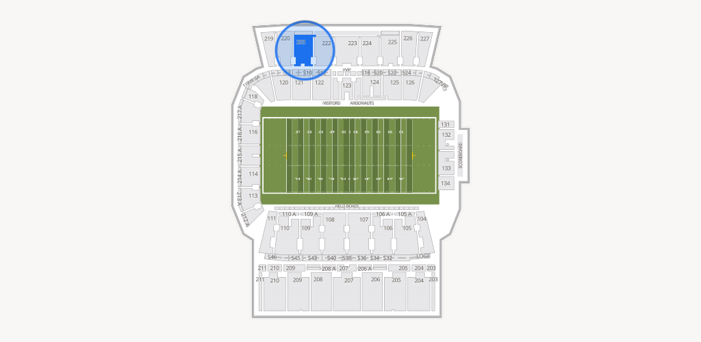 BMO Field Seating Chart