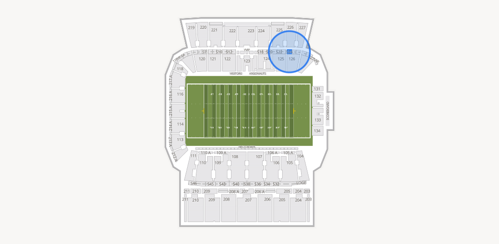 BMO Field Seating Chart