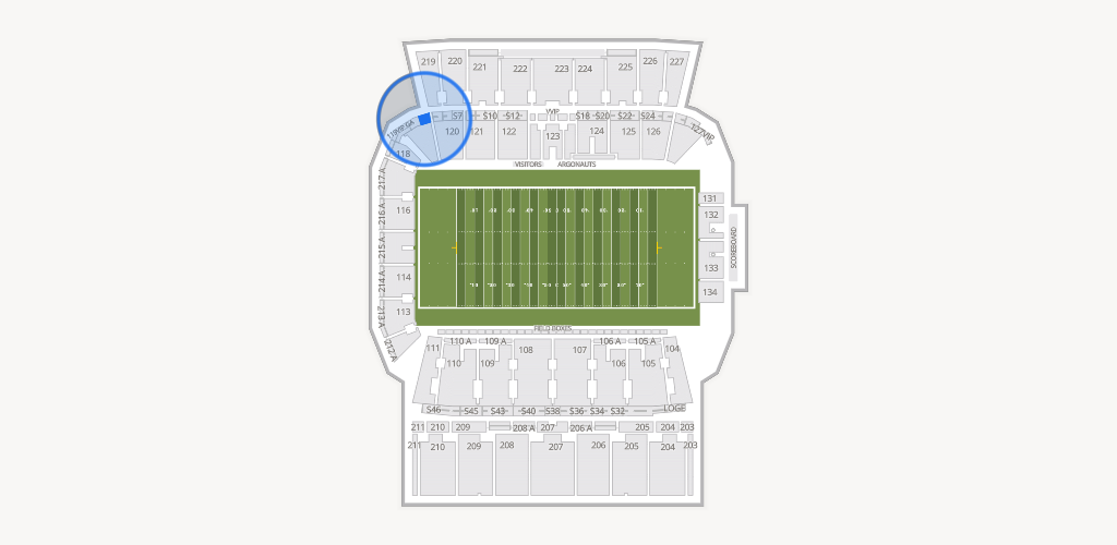 BMO Field Seating Chart