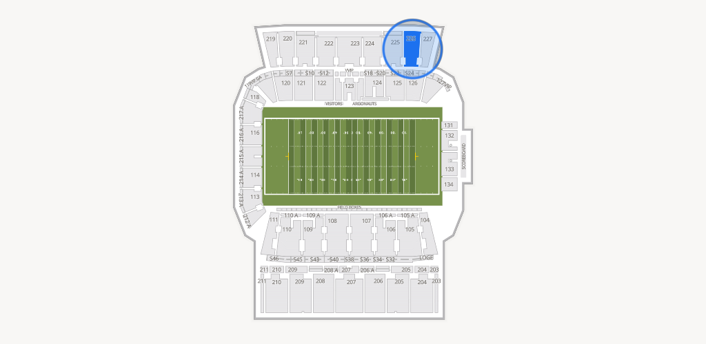 BMO Field Seating Chart