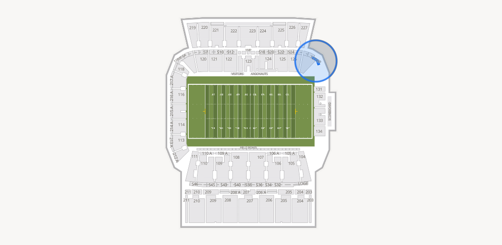 BMO Field Seating Chart